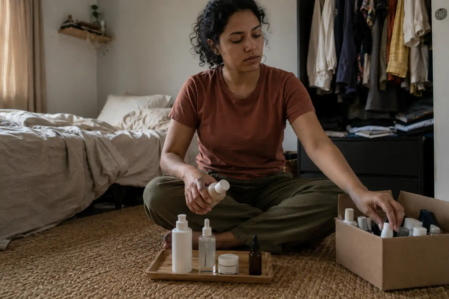 Skincare minimalista