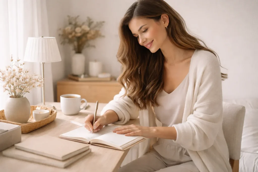 ambiente organizado feminino elegante
