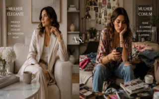 mulher elegante vs mulher comum diferenças reais