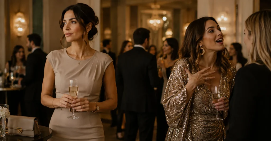 segurança feminina elegante